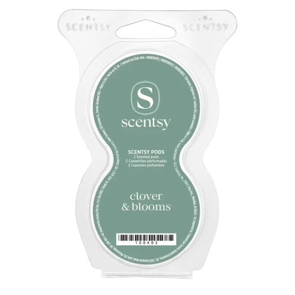 Clover &Amp; Blooms Scentsy Pod Twin Pack (1) Clover & Blooms Scentsy Pods - March 2026