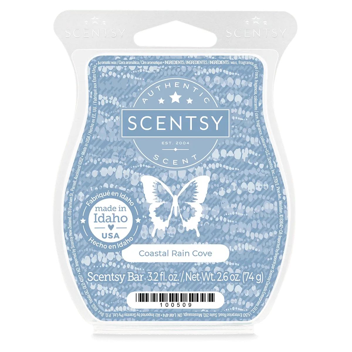 Coastal Rain Cove Scentsy Bar