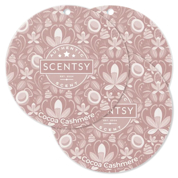 Cocoa Cashmere Scentsy Scent Circle 3 Pack | November 2025