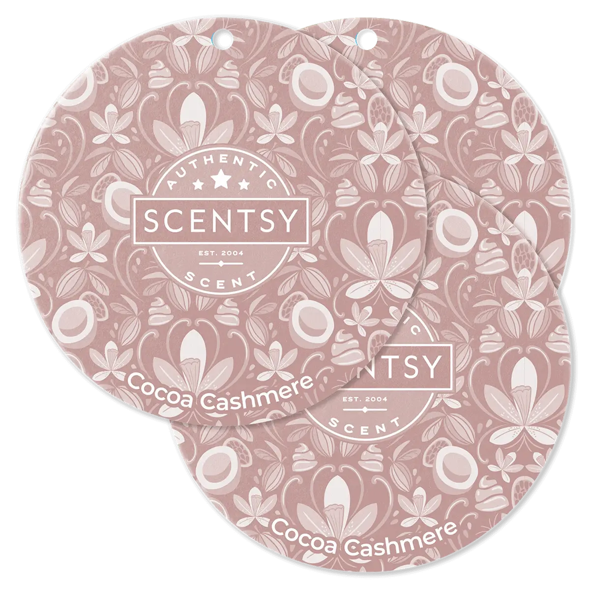 Cocoa Cashmere Scentsy Scent Circle 3 Pack | November 2025