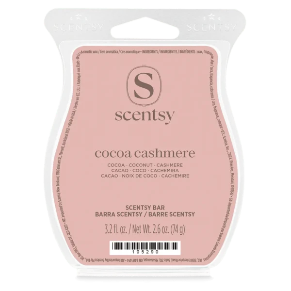 Cocoa Cashmere Scentsy Bar (1) Cocoa Cashmere Scentsy Wax Bar