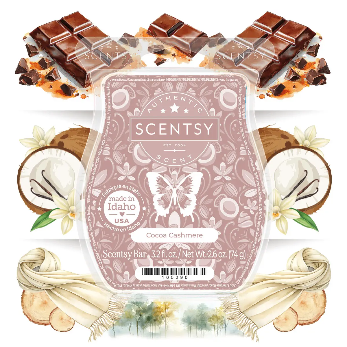 Scentsy November 2025 Warmer of the Month | Light up the Season + Cocoa Cashmere