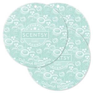 Coconut Blossoms Scentsy Scent Circle 3 Pack |  May 2025