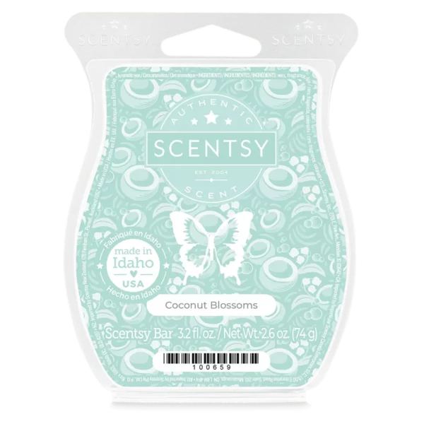 Coconut Blossoms Scentsy Bar |  May 2025