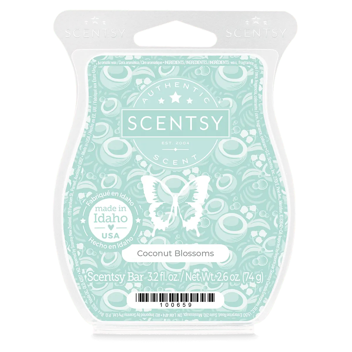 Coconut Blossoms Scentsy Bar |  May 2025