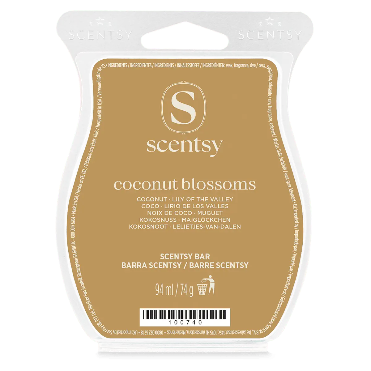 Coconut Blossoms Scentsy Bar Coconut Blossoms Scentsy Wax Bar
