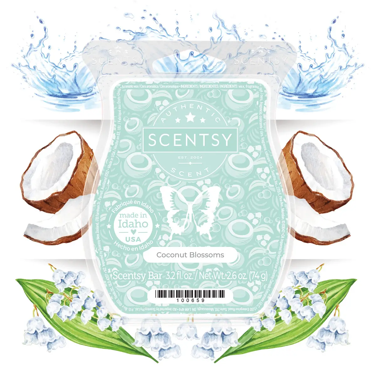 Scentsy May 2025 Warmer of the Month | Butterfly Wings + Coconut Blossoms
