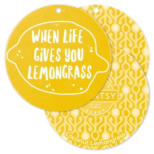 Coconut Lemongrass Scentsy Scent Circle 3 Pack Bundle