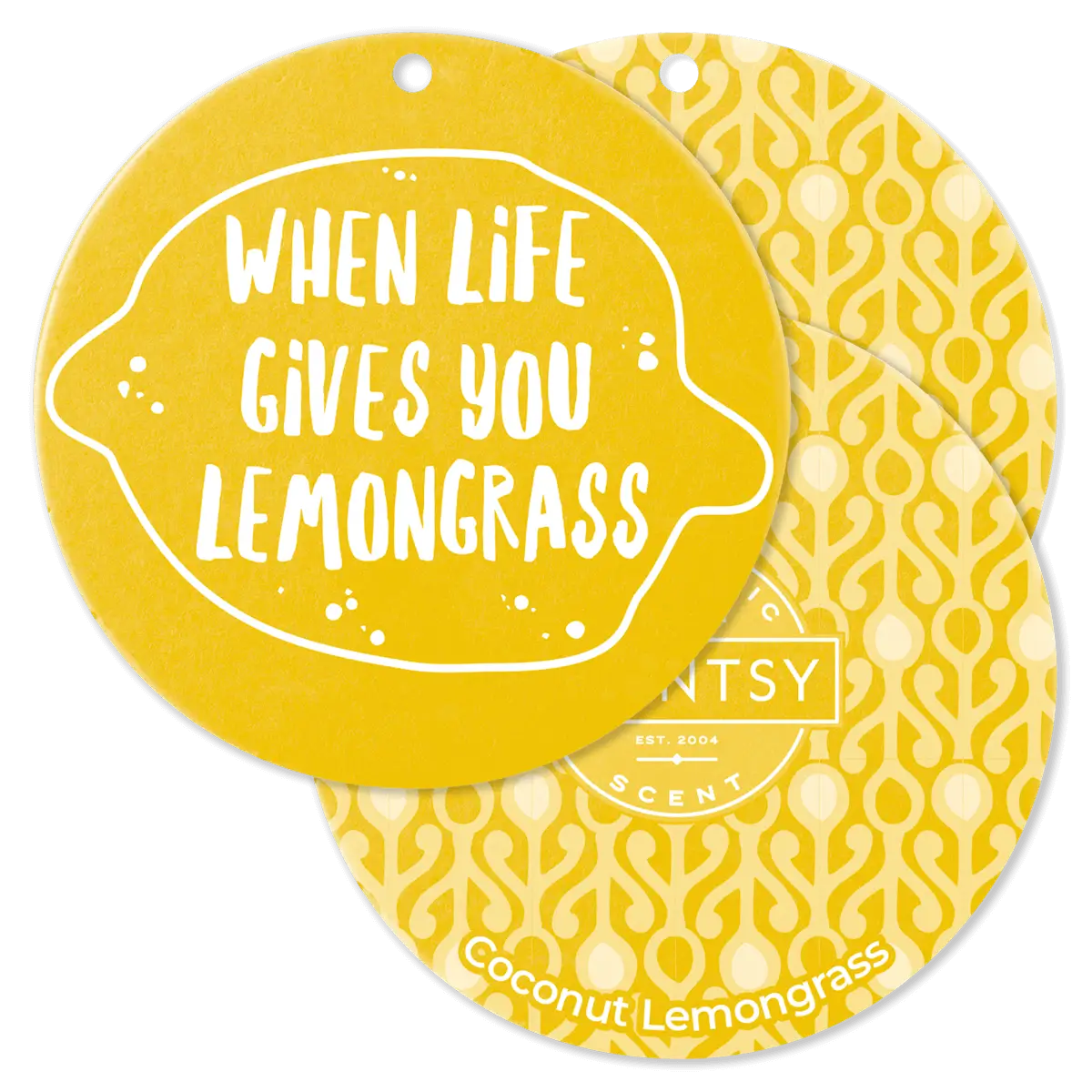Coconut Lemongrass Scentsy Scent Circle 3 Pack Bundle