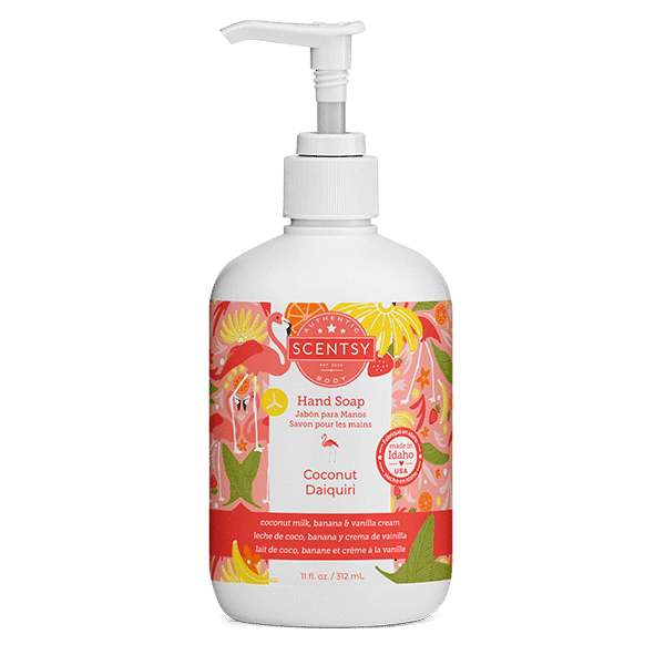 Coconut daiquiri Scentsy Large Hand Soap