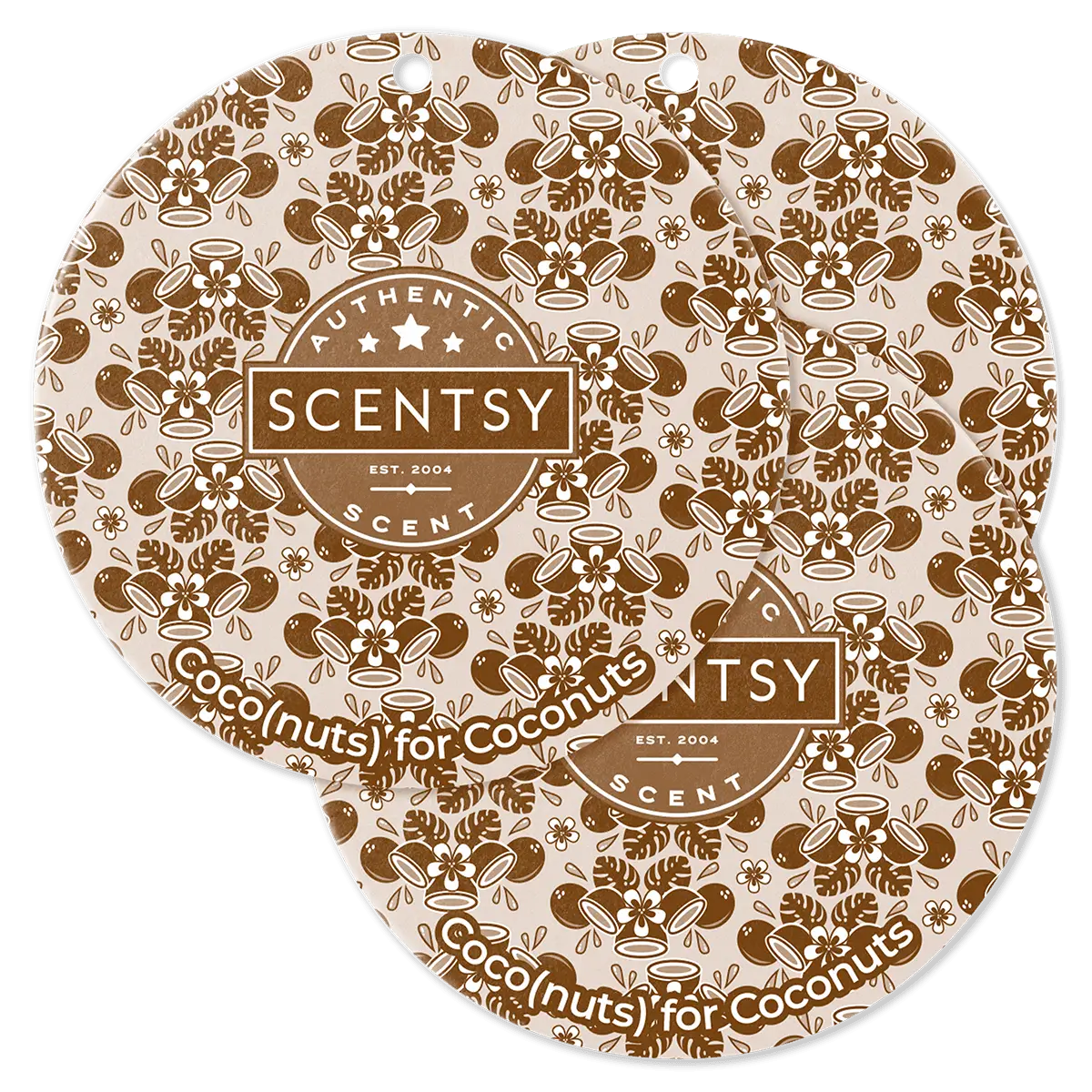 Coco(nuts) for Coconuts Scentsy Scent Circle 3 Pack