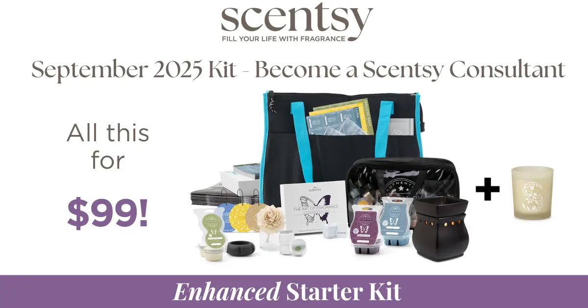 Join Scentsy September 2025 | Enhanced Kit with Candle + More!