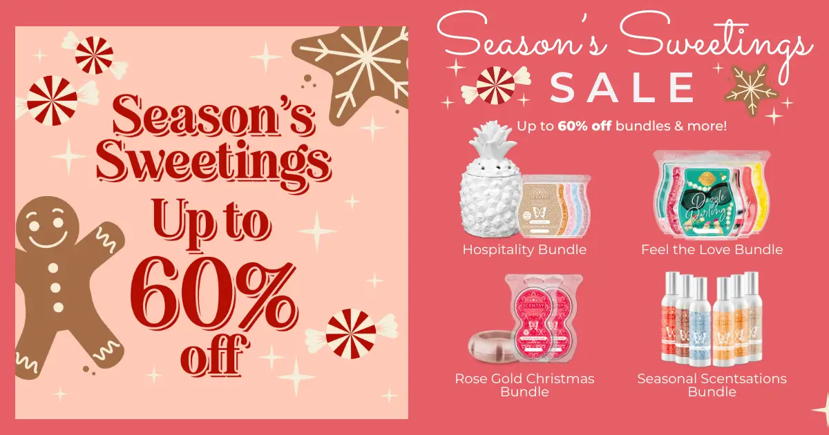 Scentsy Season's Sweetings Flash Sale