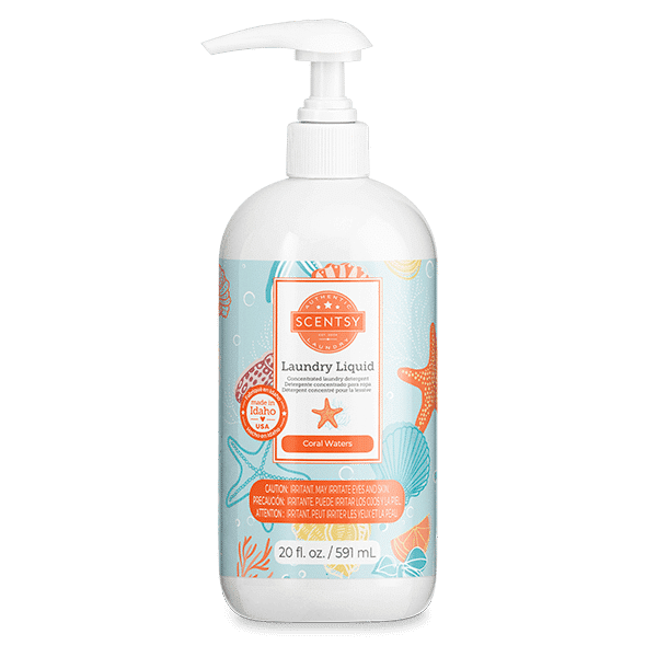 Coral Waters Scentsy Laundry Products 2