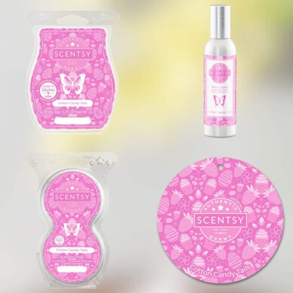 Cotton Candy Tails Scentsy Room Spray | March 2024