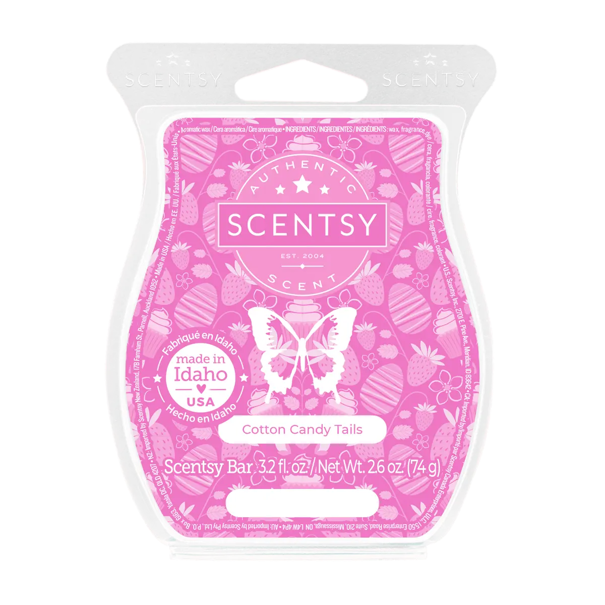 Cotton Candy Tails Scentsy Bar | March 2024