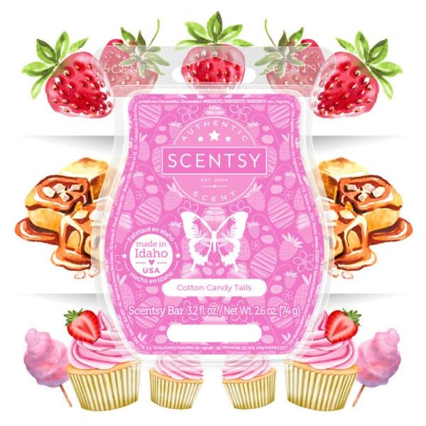 Scentsy March 2024 Warmer & Scent of the Month | Happy Hare + Cotton Candy Tails
