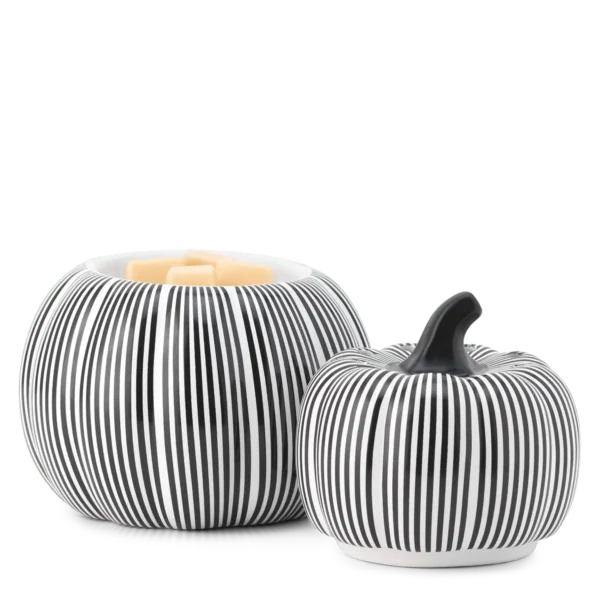 Courtly Striped Pumpkin Scentsy Warmer