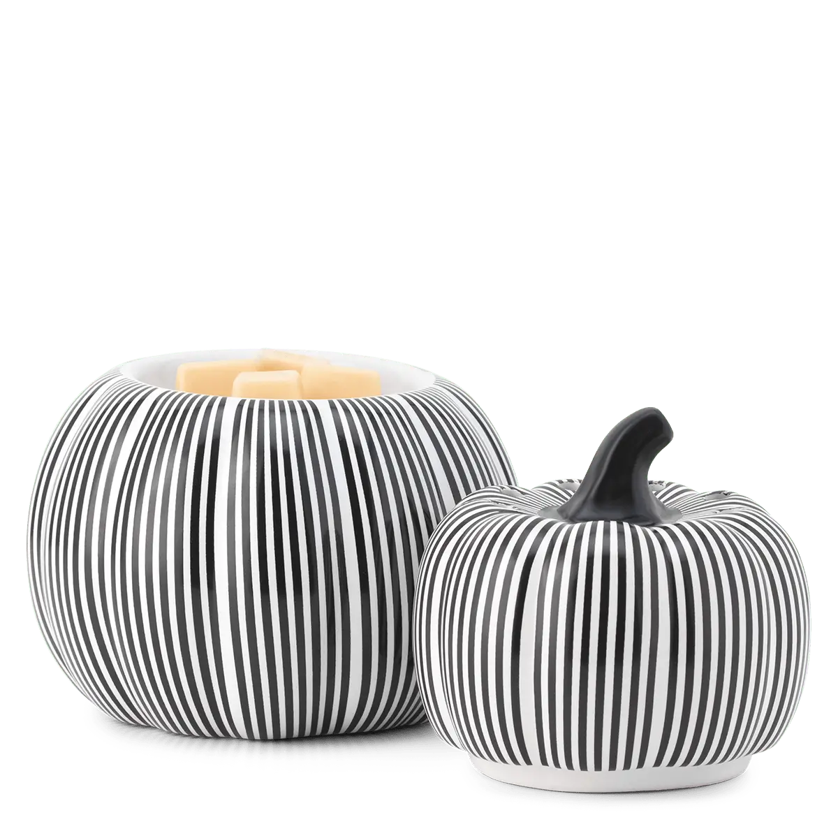 Courtly Striped Pumpkin Scentsy Warmer