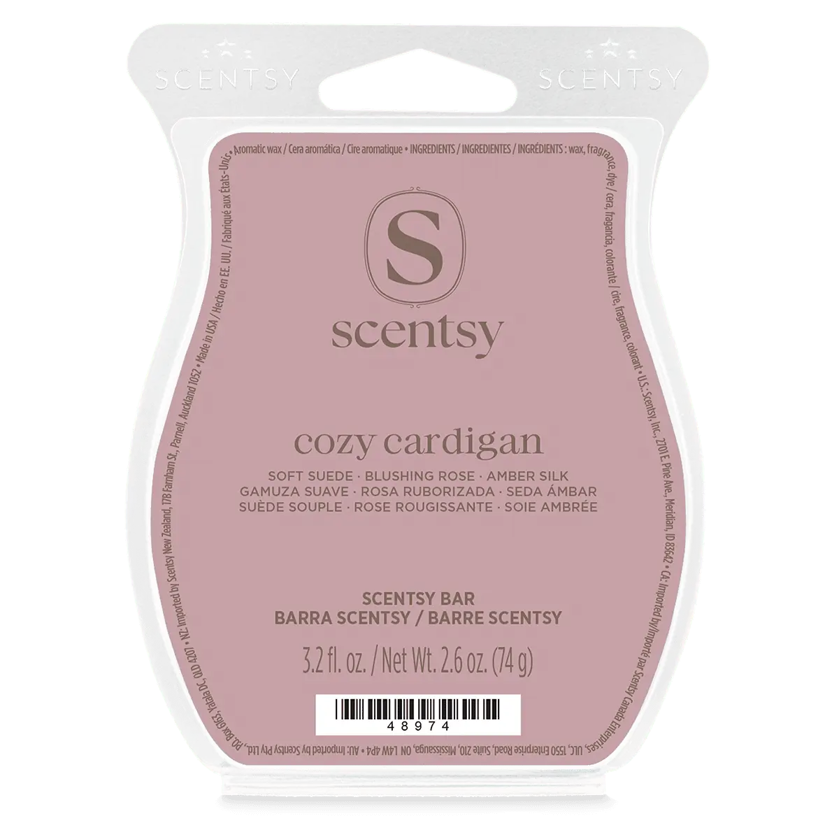 Cozy Cardigan Scentsy Bar (1) Cozy Cardigan Scentsy Wax Bar