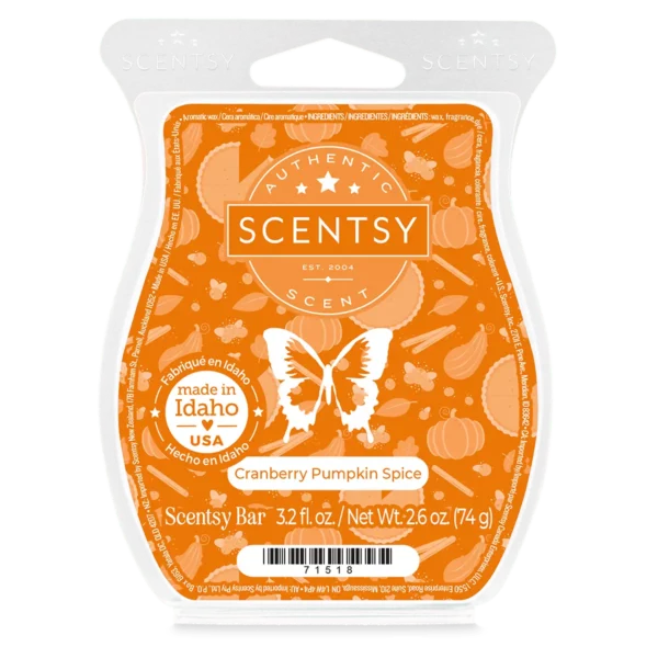 Cranberry Pumpkin Spice Scentsy Bar