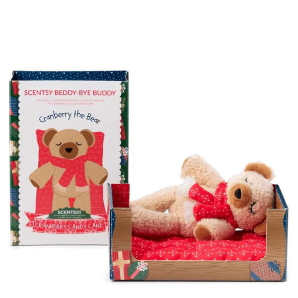 Cranberry the Bear Beddy Bye Bye Scentsy Buddy