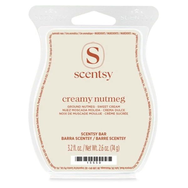 Creamy Nutmeg - Scentsy Bar 2 (1) Creamy Nutmeg Scentsy Bar - October 2026 BBMB