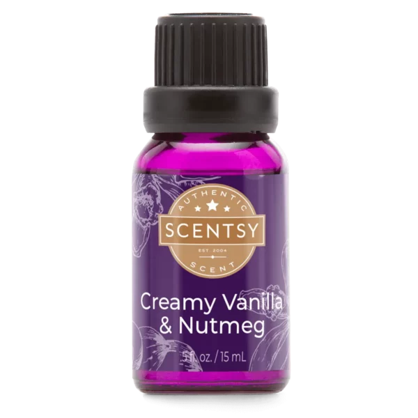 Creamy Vanilla & Nutmeg Natural Scentsy Oil