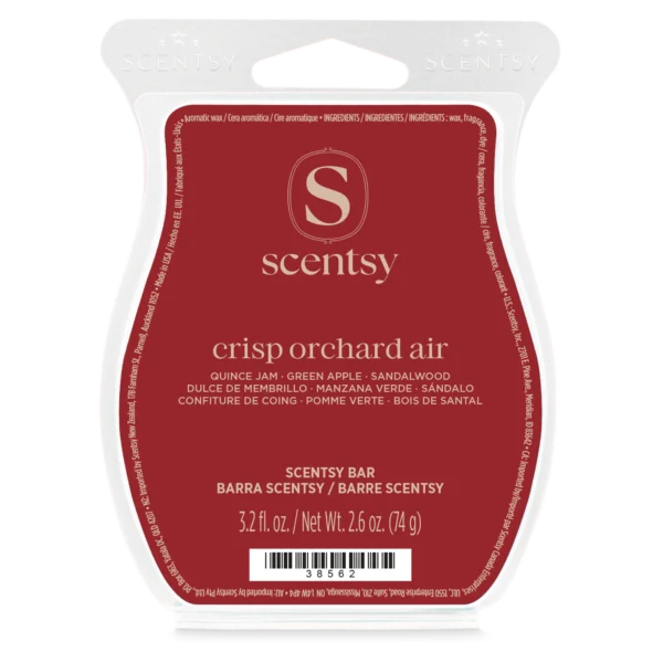 Crisp Orchard Air Scentsy Bar - September 2026 BBMB