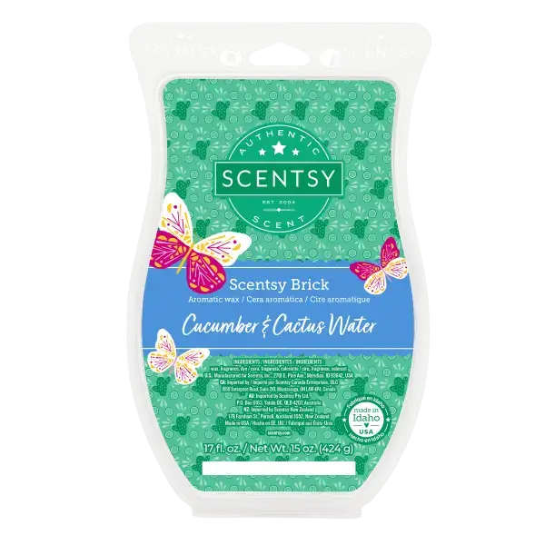 Cucumber Cactus Water Scentsy Brick
