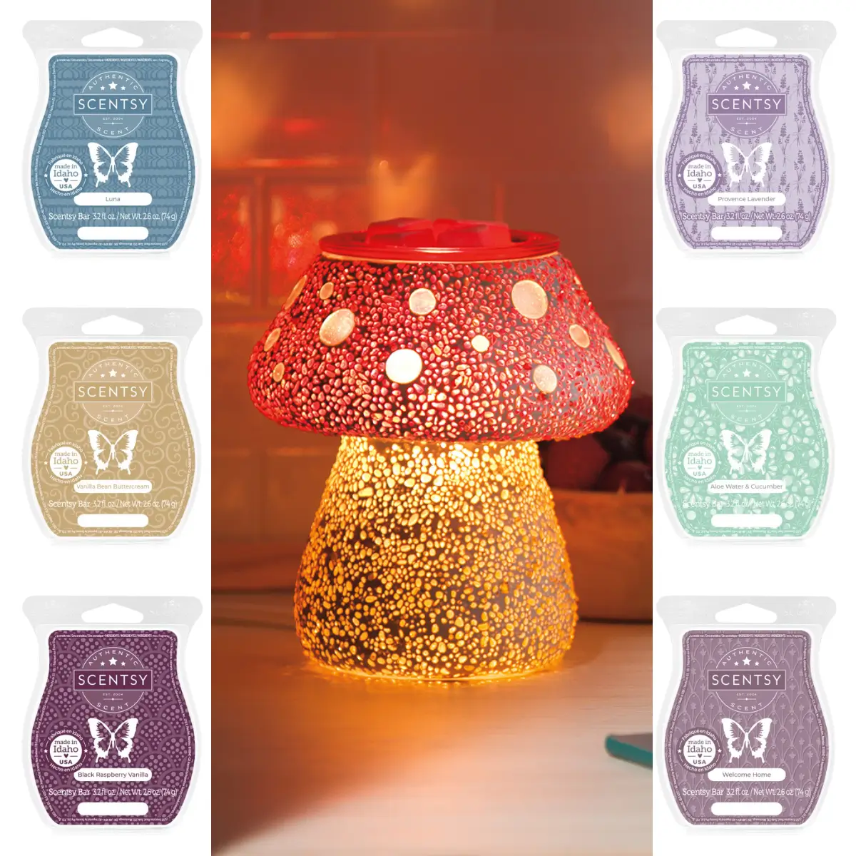 Cute as a Button Scentsy Warmer Bundle