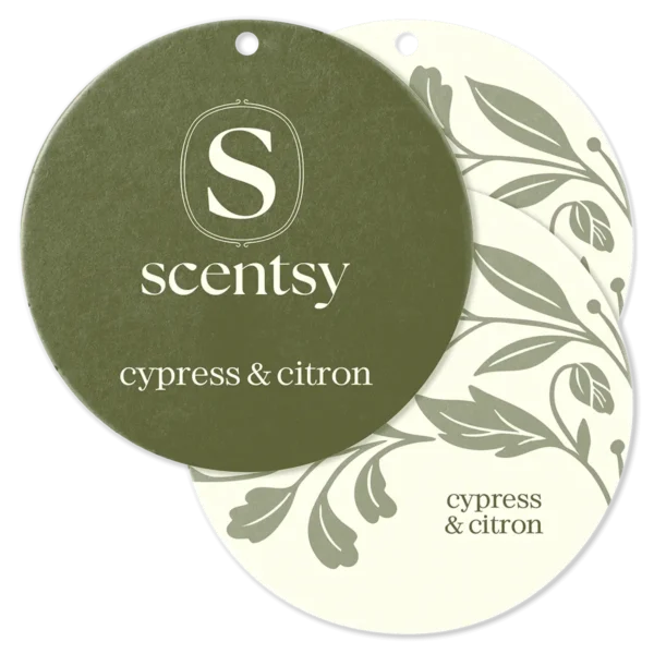 Cypress & Citron Scentsy Scent Circle 3 Pack