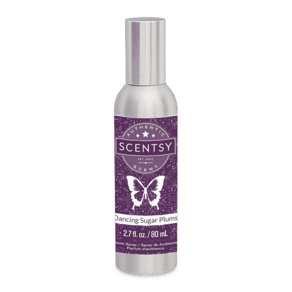 DANCING SUGAR PLUMS SCENTSY ROOM SPRAY