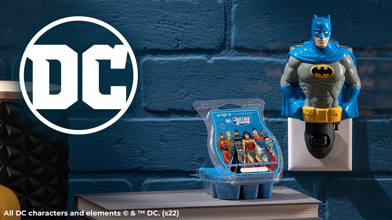 Batman Scentsy Warmers & Justice League Scentsy Fragrance Batman Scentsy Warmers & Justice League Scentsy Fragrance