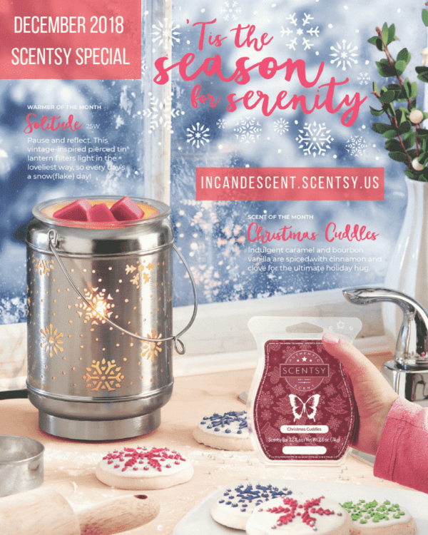 CHRISTMAS CUDDLES SCENTSY SCENT CIRCLE