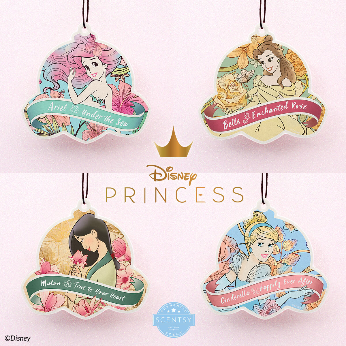 SCENTSY DISNEY PRINCESS SCENT CIRCLES