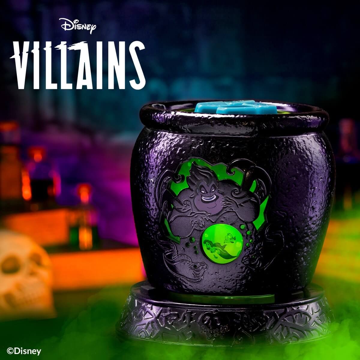 DISNEY VILLAINS SCENTSY WARMER URSULA 2