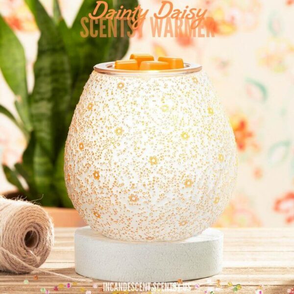 Dainty Daisy Scentsy Warmer DAINTY DAISY SCENTSY WARMER