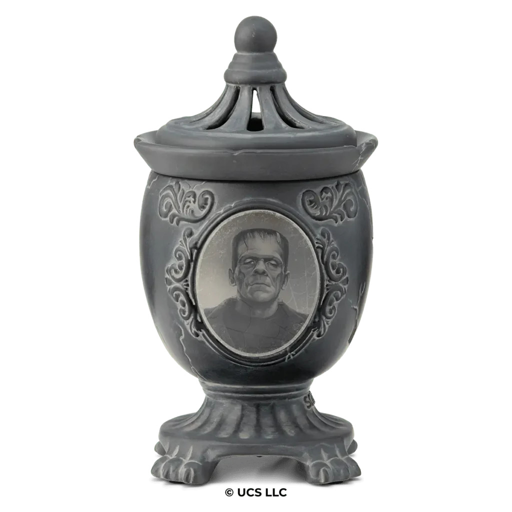 New! Universal Monsters™ Scentsy Warmer With Harvest 2025 Universal Monsters Darkly Devoted Scentsy Warmer