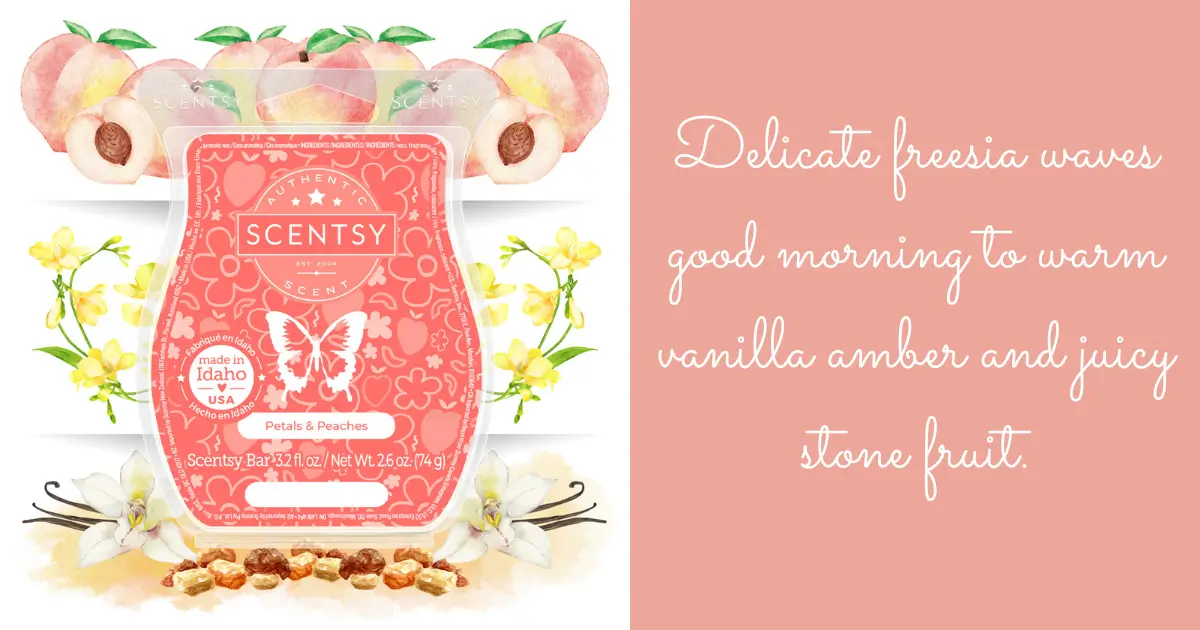 Petals & Peaches Scentsy Bar | January 2025