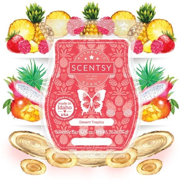 Desert Tropics Scentsy Fragrance July 2022