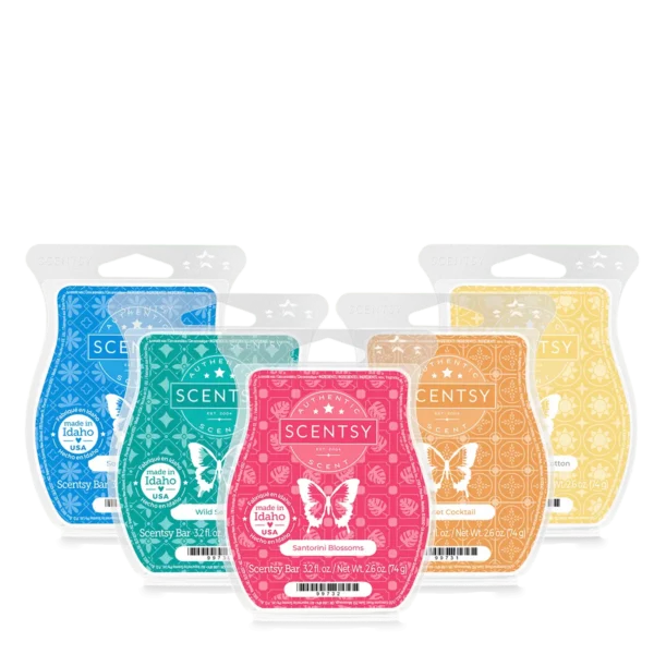 Destinations Scentsy 2025 Summer Wax Collection