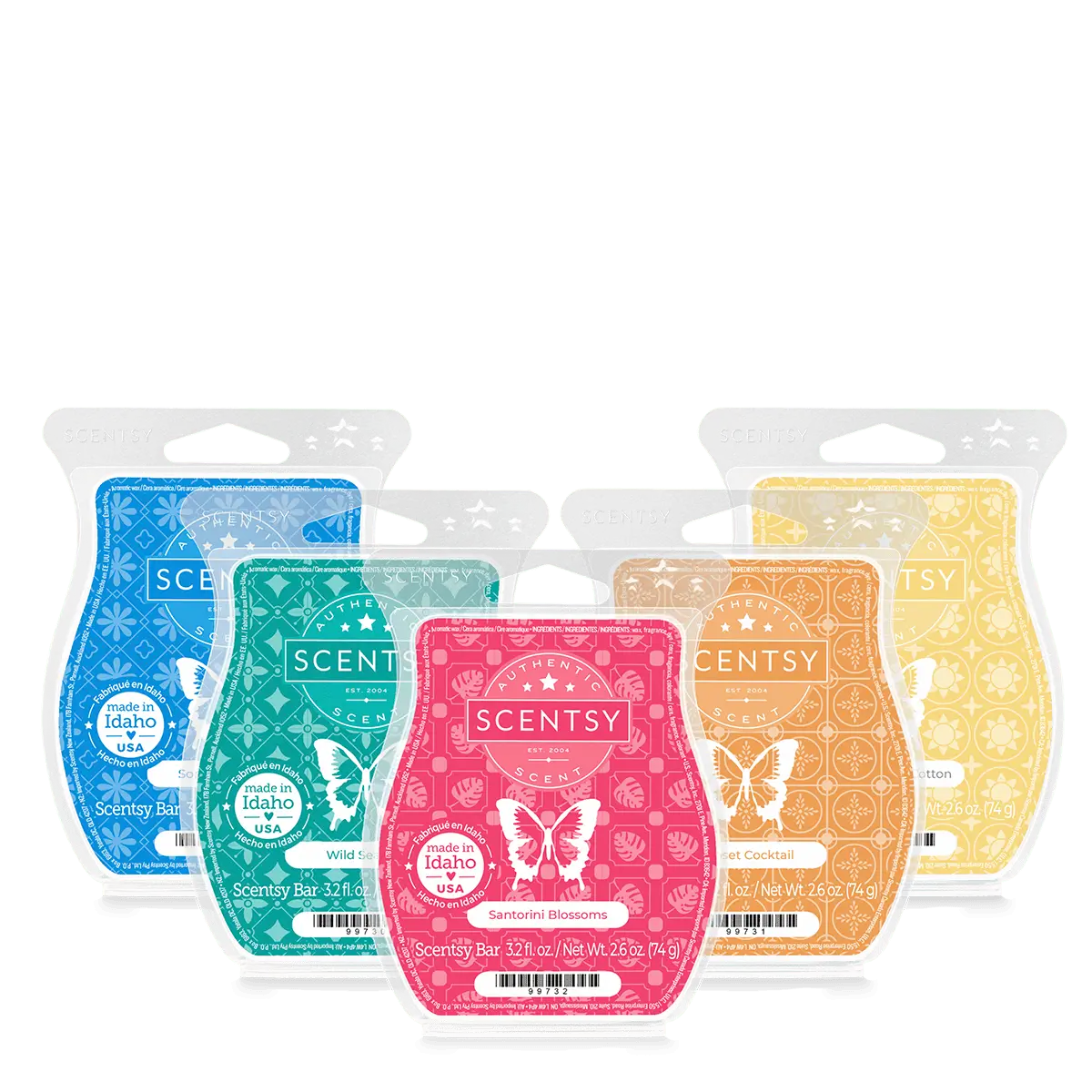 Destinations Scentsy 2025 Summer Wax Collection