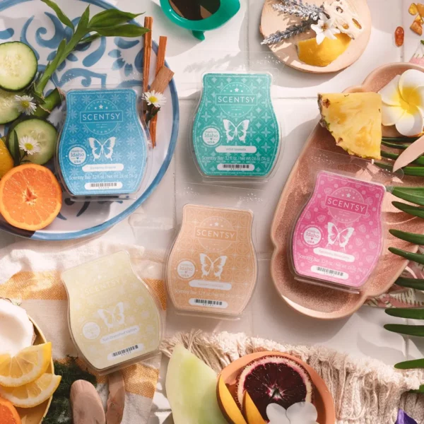 Destinations Scentsy 2025 Summer Wax Collection