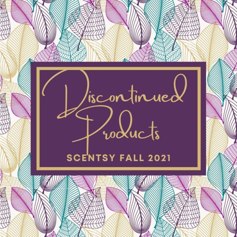 Discontinued Scentsy Fall 2021