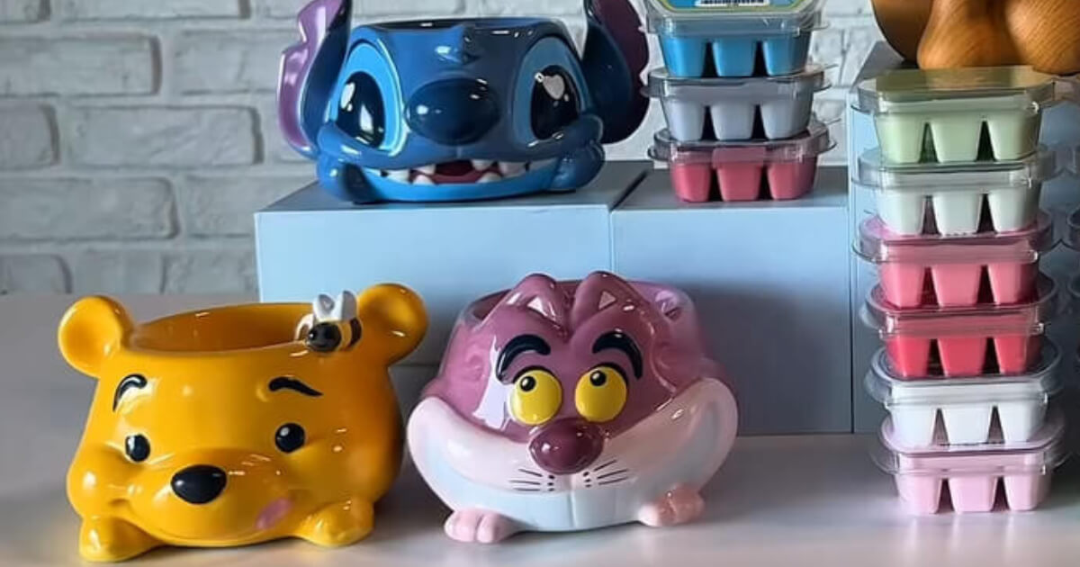 Scentsy Disney Character Warmers: Stitch, Winnie the Pooh, Cheshire Cat | Shop 6/23