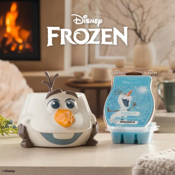 Olaf 2025 Scentsy Warmer: Disney Frozen Warm Fuzzies