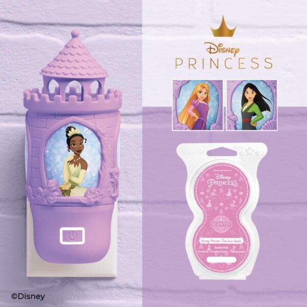 Disney Princess Scentsy Wall Fan Diffuser Purple 1