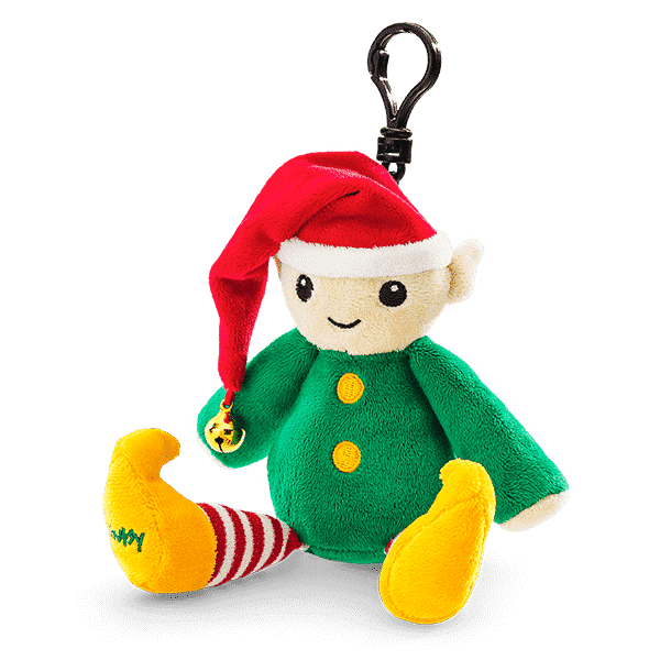 ELLIOT THE ELF + VERY MERRY CRANBERRY SCENTSY BUDDY CLIP