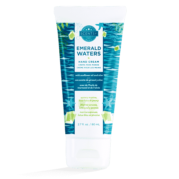 EMERALD WATERS SCENTSY HAND CREAM